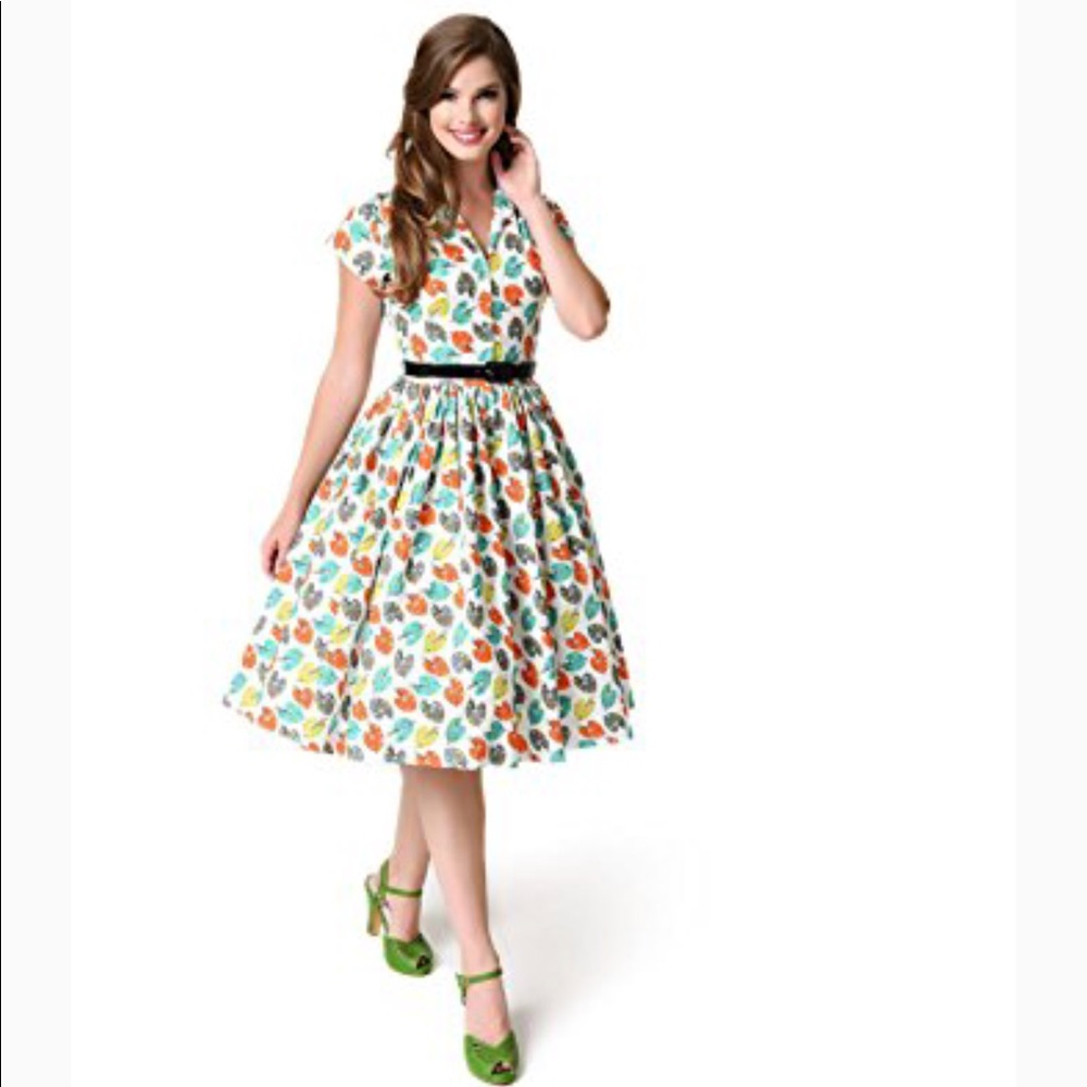 Bernie Dexter Dress Pretty Palettes Size Medium